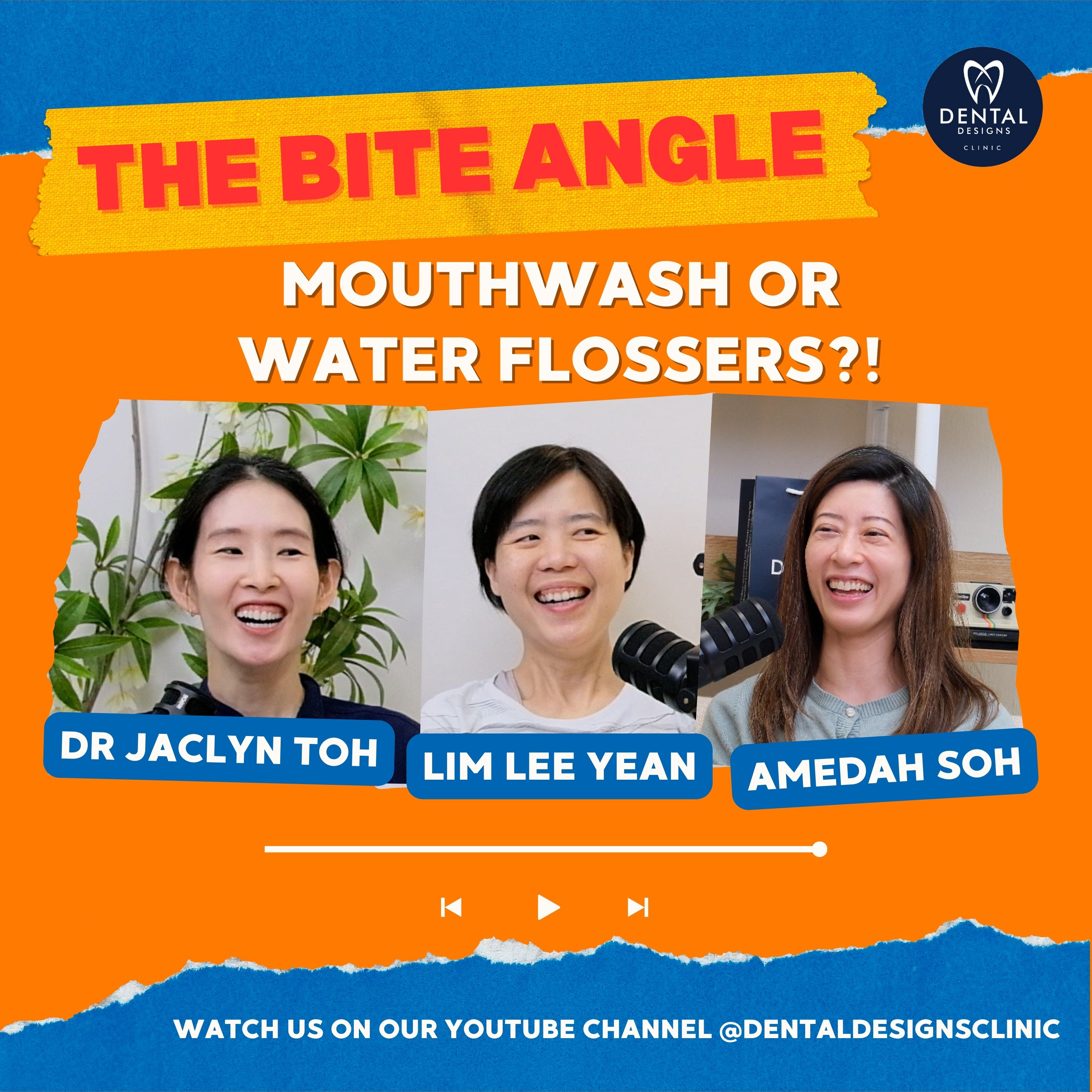 Oral Hygiene Explained: Mouthwash vs Flossing (ft Dr Jaclyn, Lee Yean, Amedah) | #THEBITEANGLE EP23