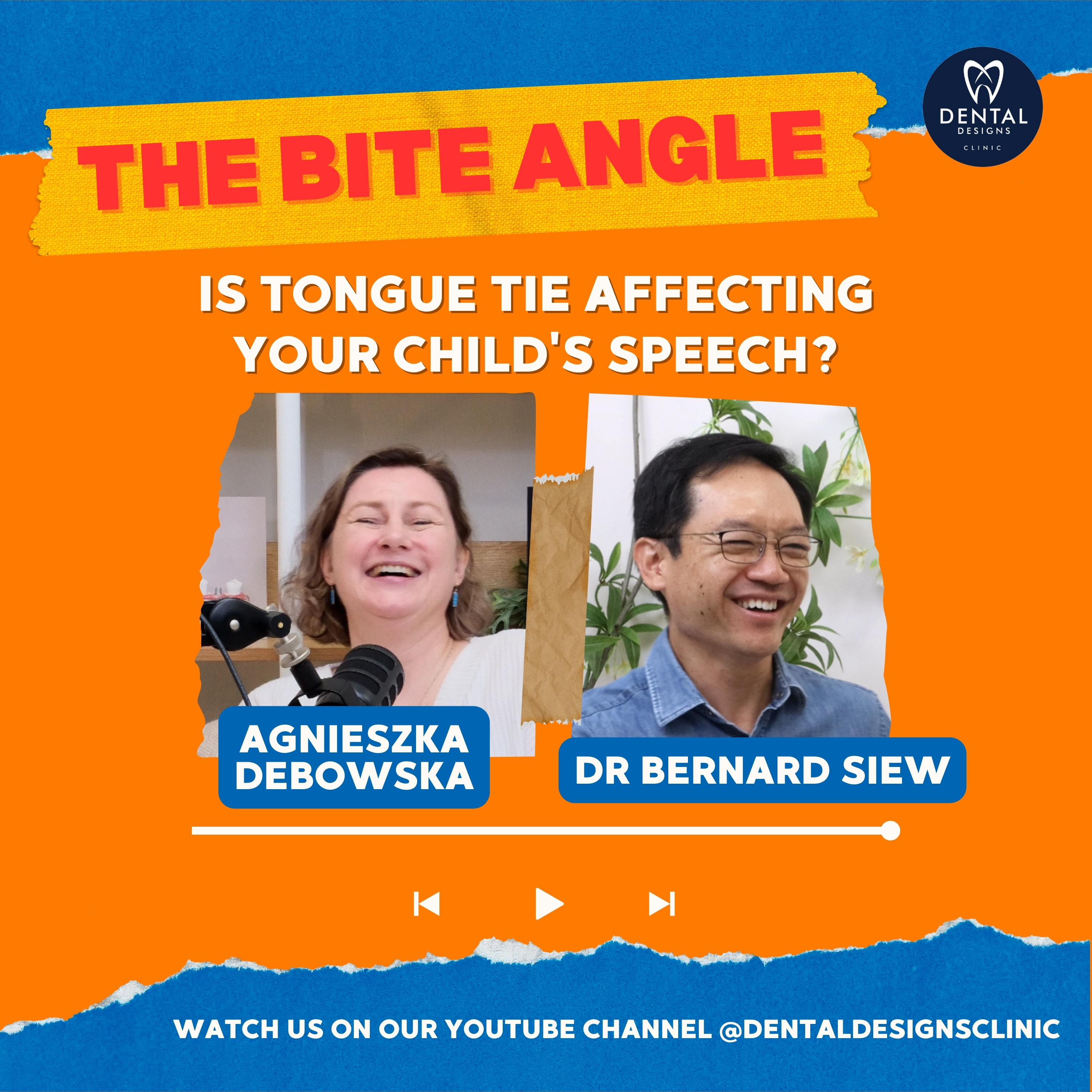 Is Tongue Tie Affecting Your Child's Speech? (ft Dr Bernard, Agnieszka) | #THEBITEANGLE EP24