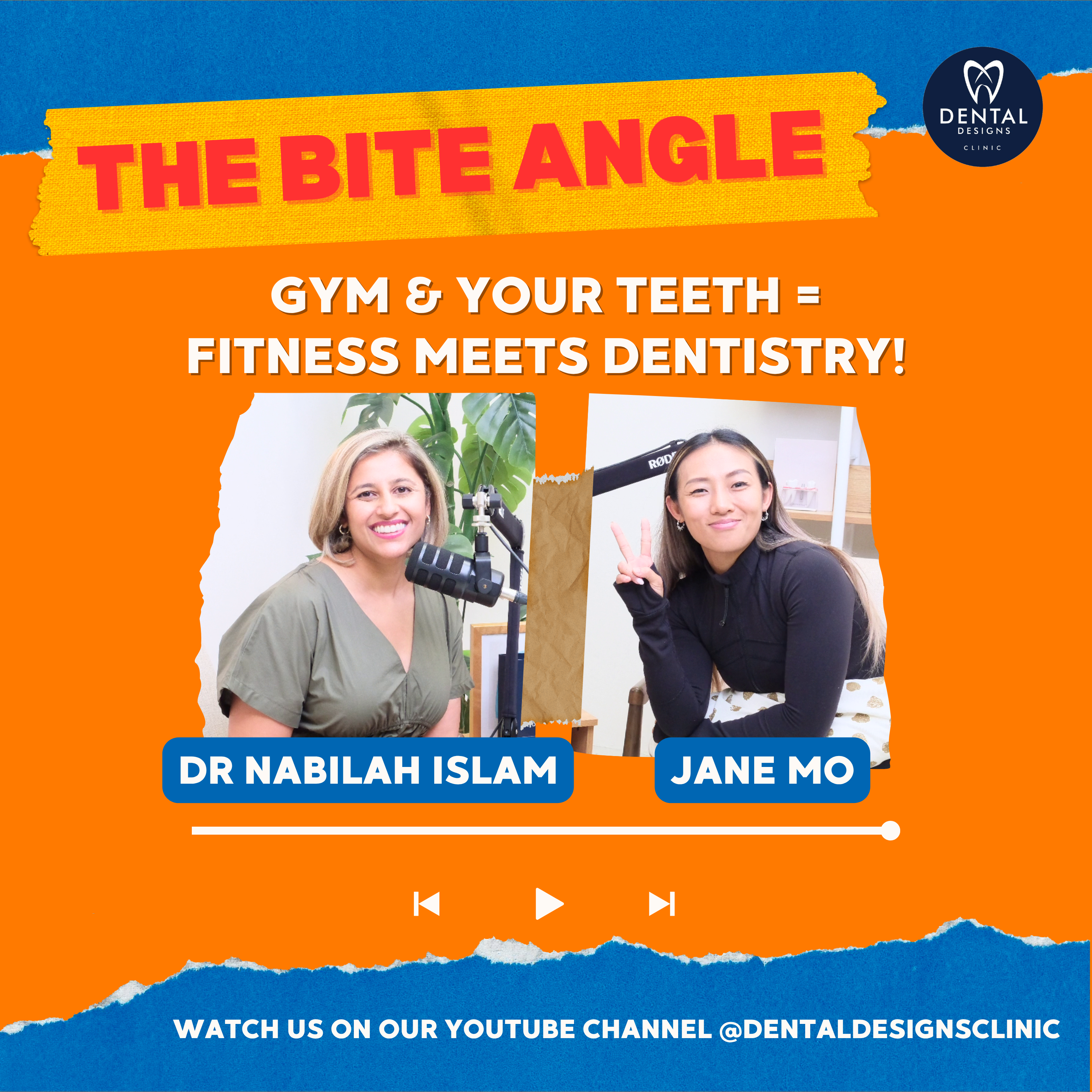  Is Your Gym Routine Affecting Your Teeth?! (Dr Nabilah & Jane Mo) | #THEBITEANGLE EP30